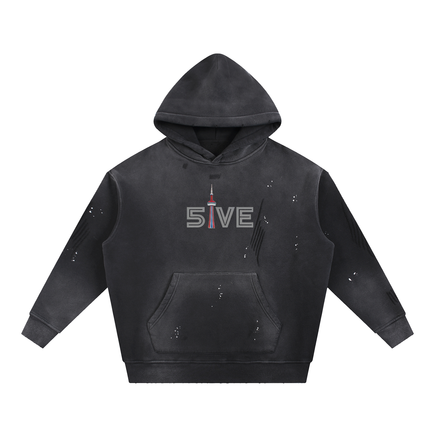 VINTAGE WASHED FLEECE HOODIE